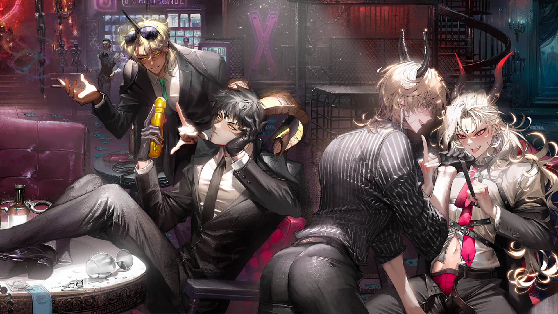 R指定女性向けゲームアプリ『地獄のどこが悪い？ 』-iOS/Android 好評